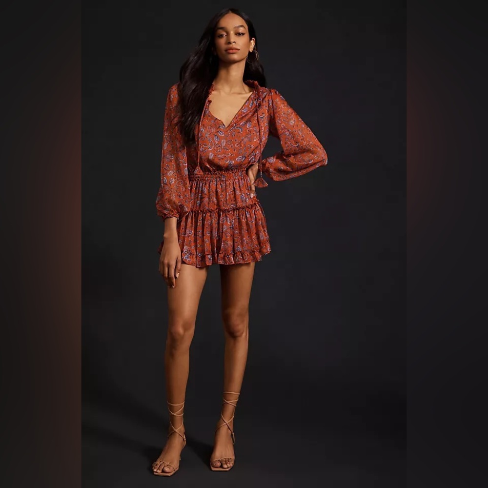 MISA LORENA MINI DRESS